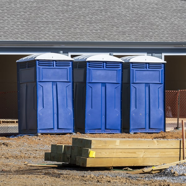 do you offer hand sanitizer dispensers inside the porta potties in Titusville